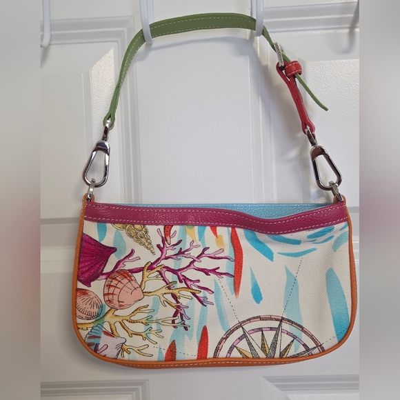 Longchamp Limited Edition Treasure Island Print Bag - Picture 2 of 3